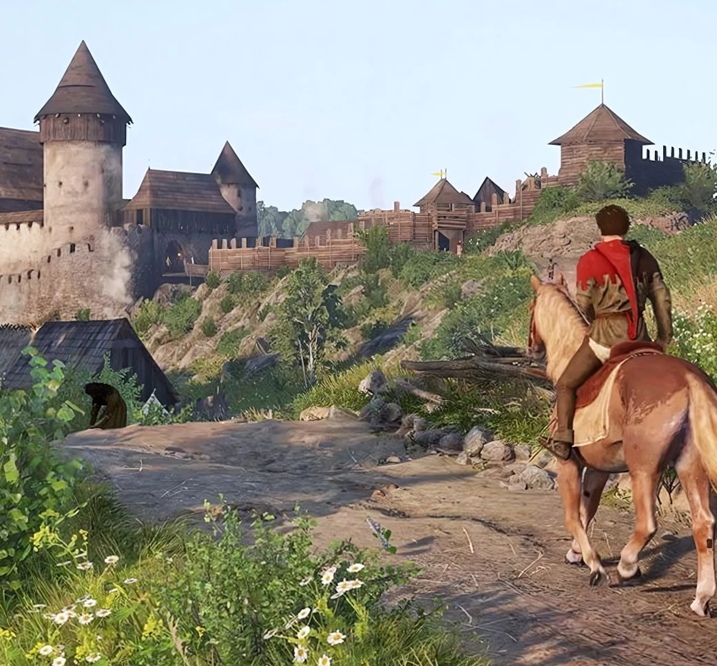 Imagen de Kingdom Come: Deliverance incluida en el panel sobre realismo.